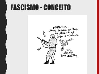 FASCISMO - CONCEITO
 