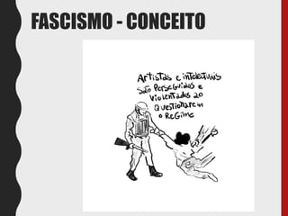 FASCISMO - CONCEITO
 