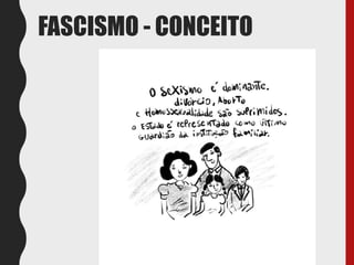 FASCISMO - CONCEITO
 