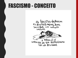FASCISMO - CONCEITO
 