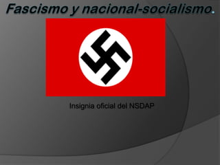 Insignia oficial del NSDAP
 