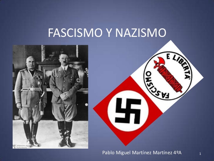 Fascismo y nazismo
