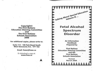 fetal alcohol syndrome essay