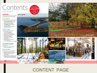 CONTENT PAGE
 