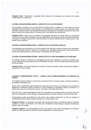 Acordo coletivo FASE