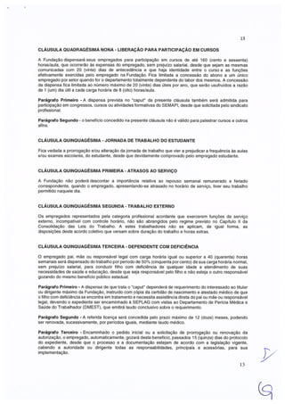 Acordo coletivo FASE