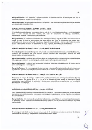 Acordo coletivo FASE