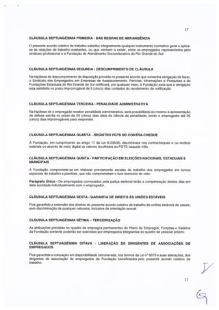 Acordo coletivo FASE