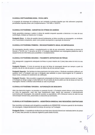 Acordo coletivo FASE