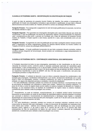 Acordo coletivo FASE