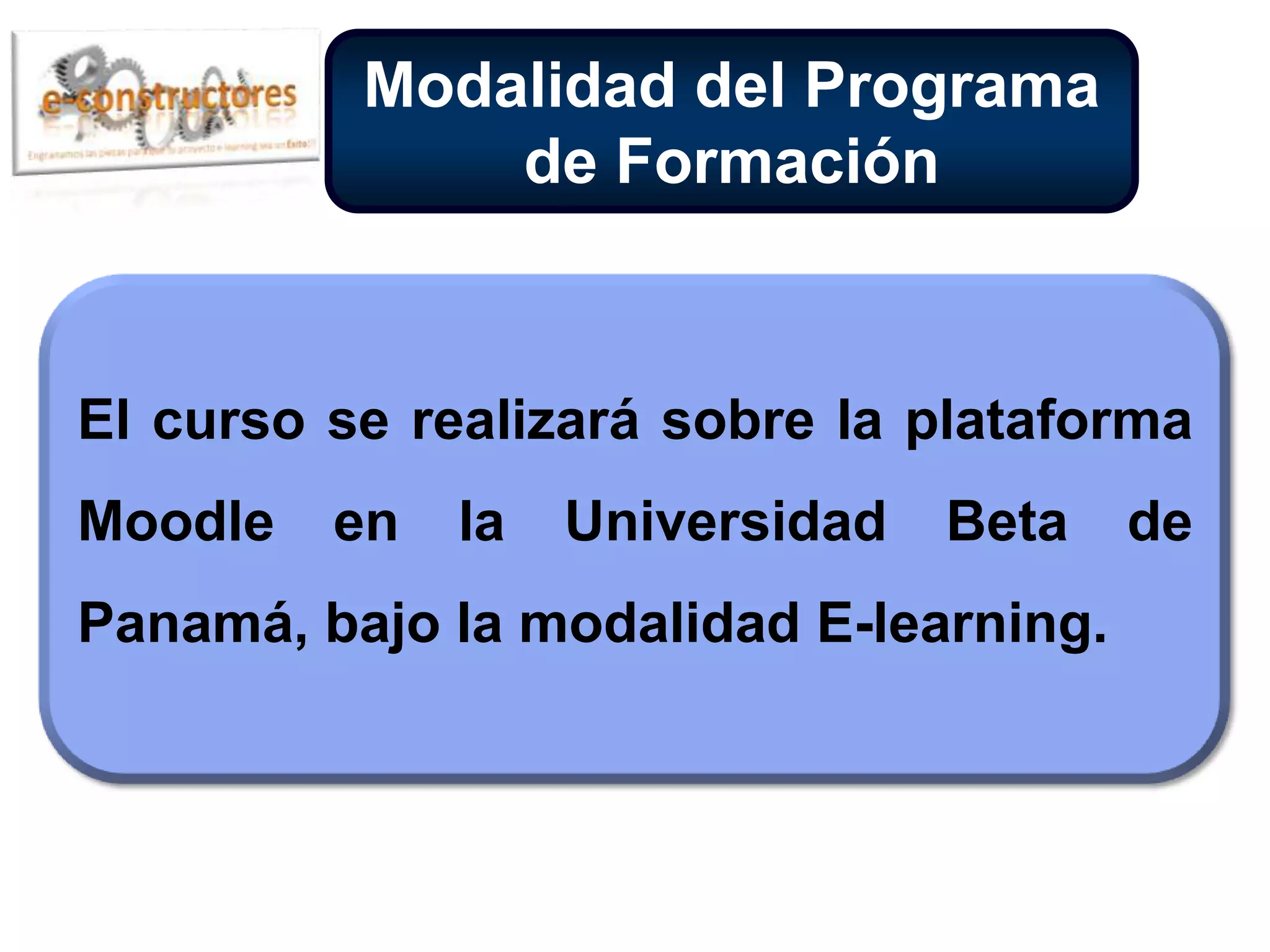 Crear el Departamento de Educación en Línea (DEL y el C.I V).