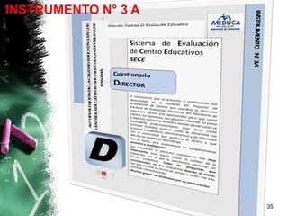 35
INSTRUMENTO N° 3 A
 