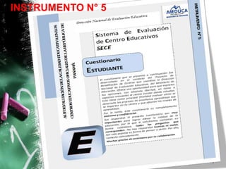 40
INSTRUMENTO N° 5
 