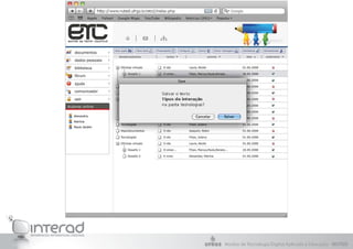 Núcleo de Tecnologia Digital Aplicada à Educação - NUTED
 