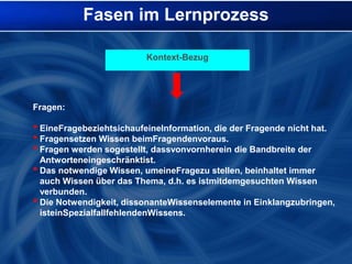 Lernendebenutzen dabei oftFragen: 