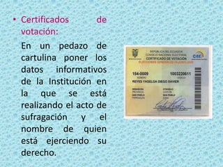 Ayude a la clase a sentir empatía para con los niños que votaron por la opción menos popular, y a encontrar maneras de respetar estas preferencias.	http://illinoisearlylearning.org/tipsheets-sp/voting-sp.htm 