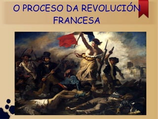 O PROCESO DA REVOLUCIÓN 
FRANCESA 
 