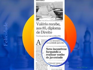 FELICIDADE Felicidade SONHO STATUS QUO SONHO STATUS QUO SONHO STATUS QUO STATUS QUO 