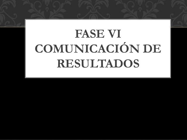 Fases de la auditoria