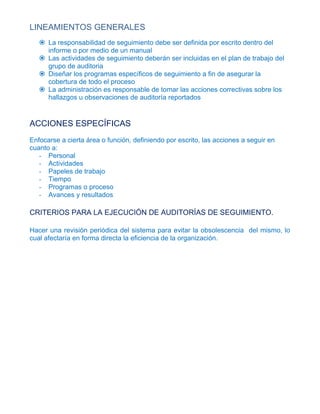 Fases de la auditoria administrativa | PDF