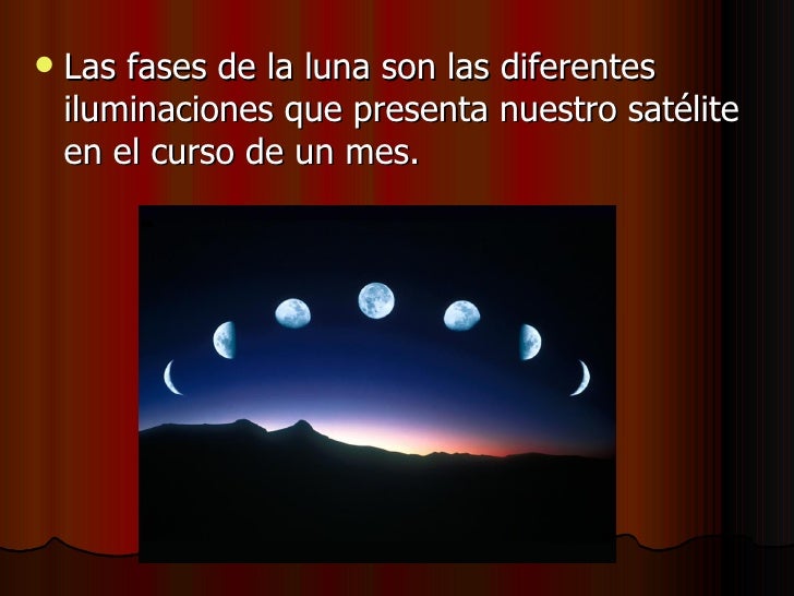 Fases de la luna