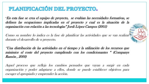 Fases principales de un proyecto informático | PPTX