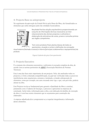 Fases do projecto final | PDF