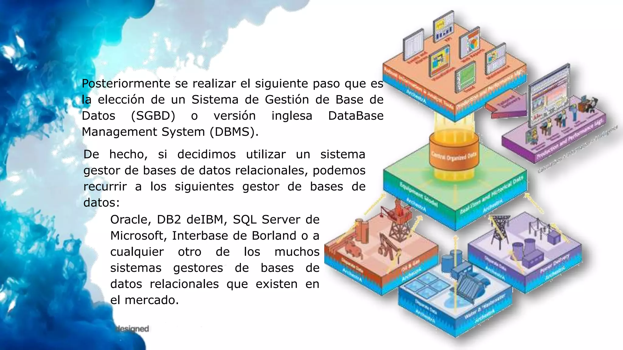 Fases para la creacion de una base de datos | PPTX | Databases ...