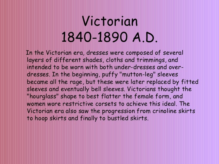 A Brief History of Fashion