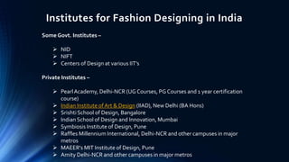 Fashion Designing Course A Trending Career PPT Fashion Designing Course A Trending Career PPT
