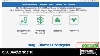 DIVULGAÇÃO	NO	SITE	
 