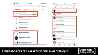RESULTADOS	DE	PERFIS	APARECEM	COM	MAIS	DESTAQUE	
 