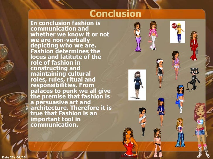 Persuasive essay on why fashion is important