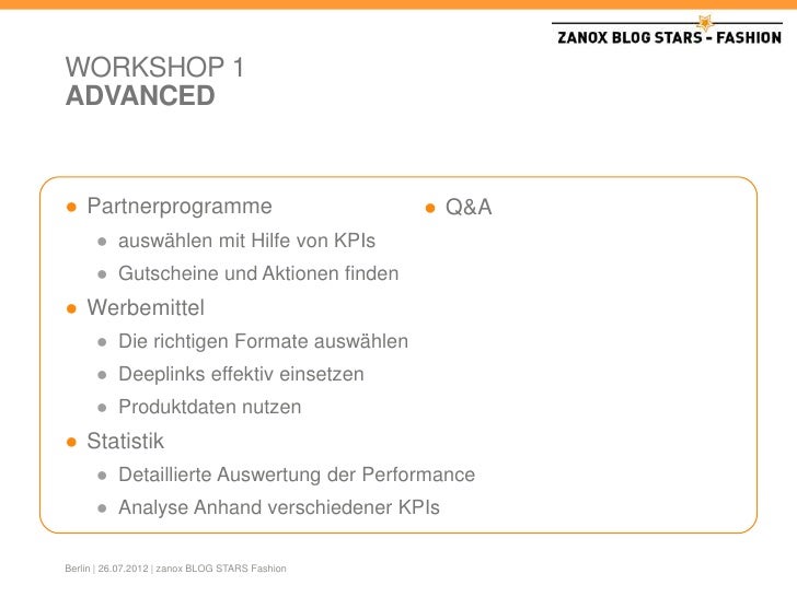 Zanox Partnerprogramme Zanox Partnerprogramme