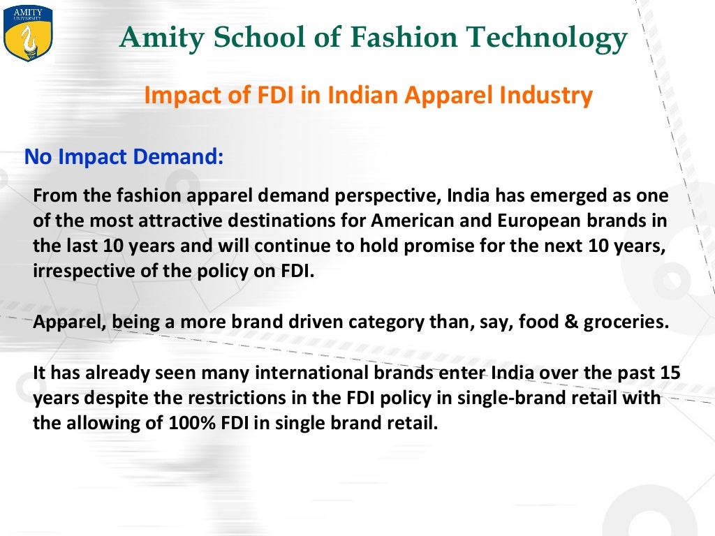 Economical Importance in Fashion Industry