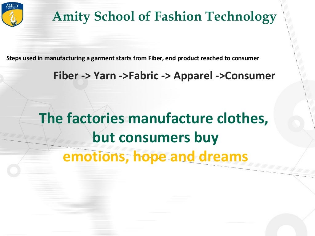 Economical Importance in Fashion Industry