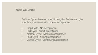 Fashion cycle | PPTX