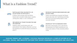Fashion Cycle Stages - 5 Stage Breakdown | PDF