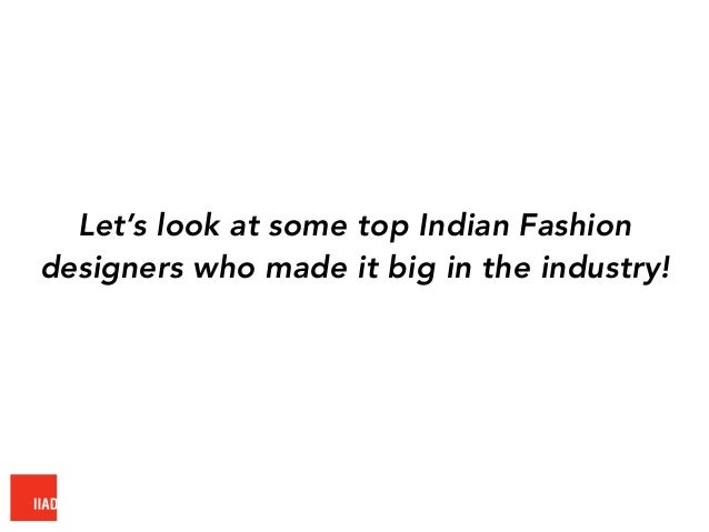 Top 10 Indian Fashion Designers