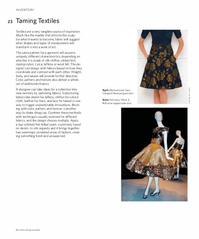 Fashion design essentials