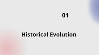 Historical Evolution
01
 