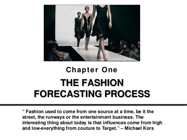 Fashion Forecasting Process
