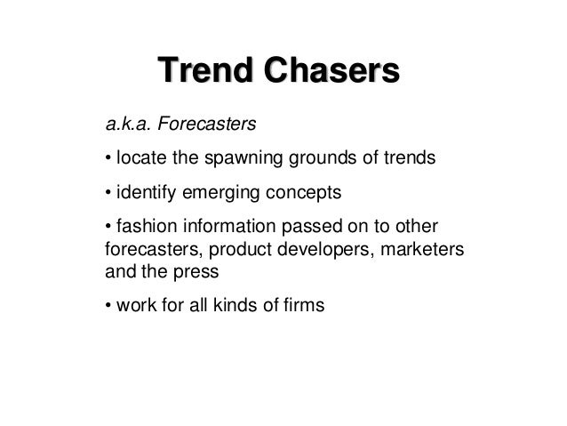 Fashion Forecasting Process