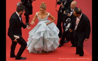 Blake Lively. Photograph: Antonin Thuillier/AFP/Getty Images
 
