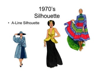 1970’sSilhouetteA-Line Silhouette