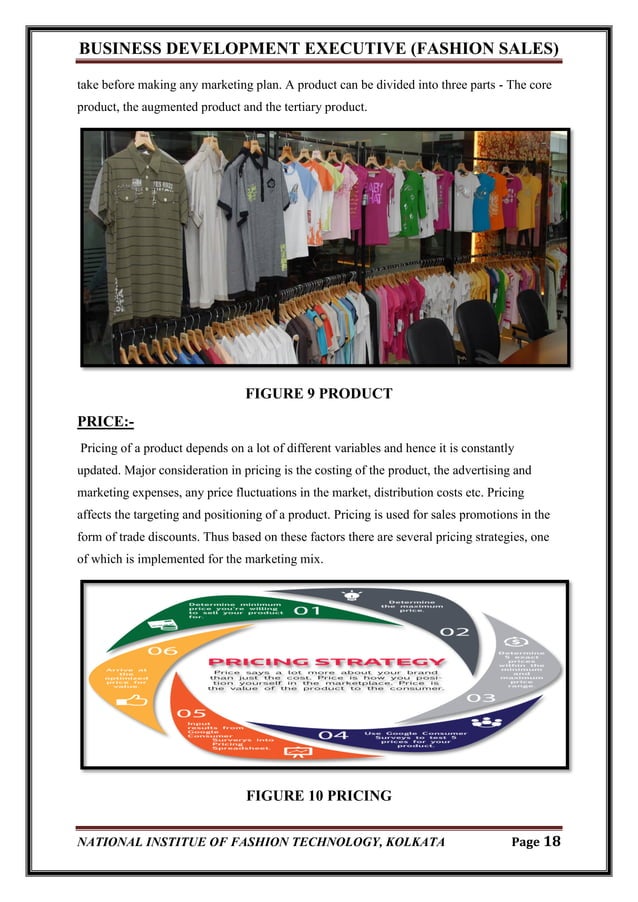 Fashion industry internship and training