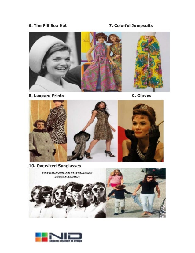 clothing styles of the 60 and 70