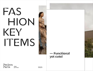 SS25 Fashion Key Items trend book