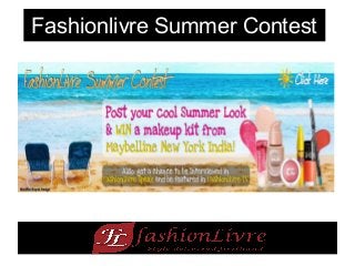 Fashionlivre Summer Contest
 