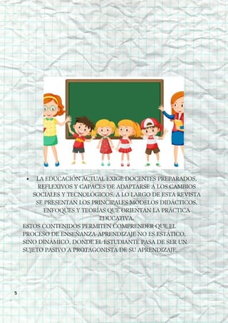 Modelos didácticos de la Educación de hoy en día | PDF